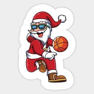 Air Claus: The Slam Dunk Santa Sticker